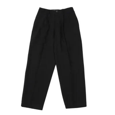 【中古】 ワイズY's ウールトロテーパードパンツ 黒M【レディース】