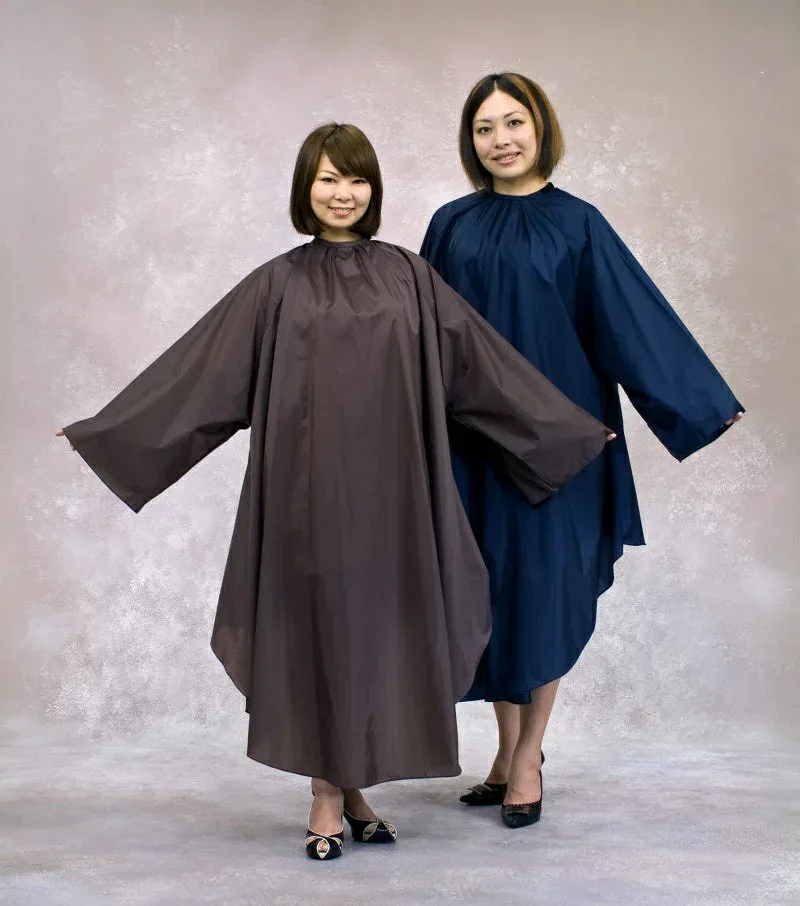 7095 ワイドヘアダイドレス ネイビー