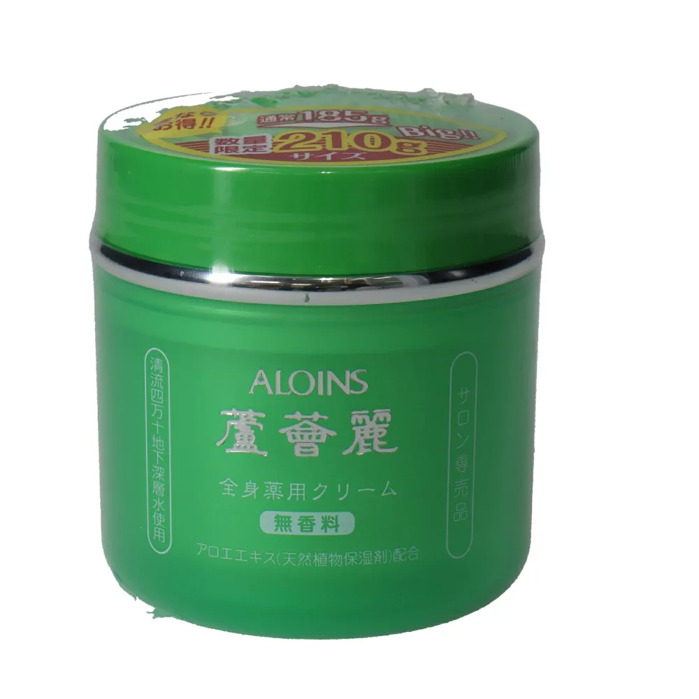 アロインス 蘆薈麗アロエ薬用クリーム(無香料) 185g