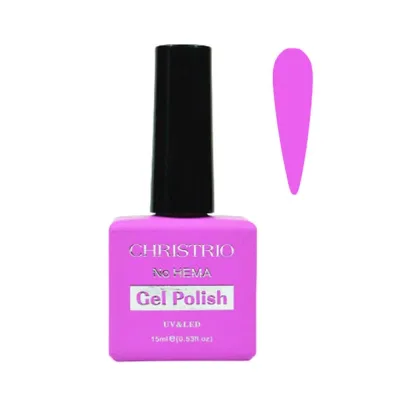 CHRISTRIO ジェルポリッシュ 15ml N8 バイオレットバイブス サロン専売品 プロ用 おすすめ ジェルネイル セルフネイル
