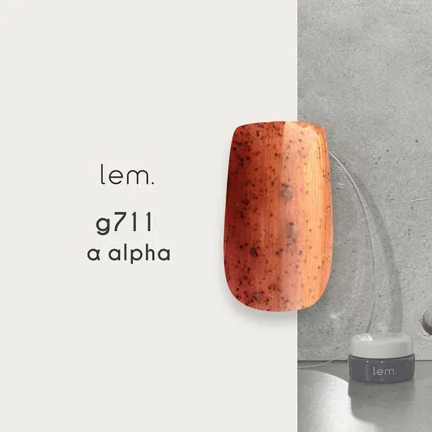 lem. カラージェル g711 アルファ サロン専売品 プロ用 おすすめ ジェルネイル セルフネイル