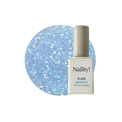 【Naility!】 Naility(ネイリティー)カラージェル ボトルタイプ B1608 ユニコーンセレスト サロン専売品 プロ用 おすすめ