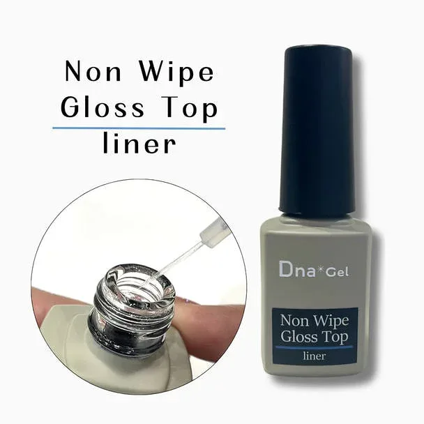 Dna Gel ノンワイプグロストップ ライナー 10g サロン専売品 プロ用 おすすめ ジェルネイル セルフネイル