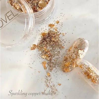 NOVEL(ノヴェル)Sparkling copper shake サロン専売品 プロ用 おすすめ ジェルネイル セルフネイル