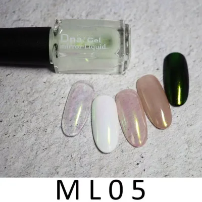 【Dna Gel】 DnaGel ミラーリキッド ML05 ミント 5ml サロン専売品 プロ用 おすすめ ジェルネイル セルフネイル