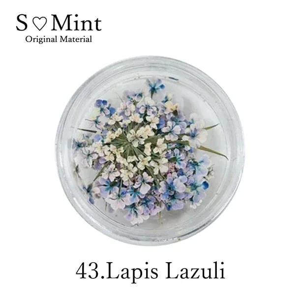 SMint レースフラワー 43.ラピスラズリ サロン専売品 プロ用 おすすめ ジェルネイル セルフネイル