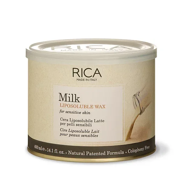 【RICA WAX】 RICA リポソルブルワックス MLK(ミルク)400ml サロン専売品 プロ用 おすすめ エステサロン プロ仕様