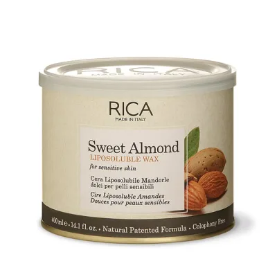 【RICA WAX】 RICA リポソルブルワックス SWA(スイートアーモンド)400ml サロン専売品 プロ用 おすすめ エステサロン プロ仕様