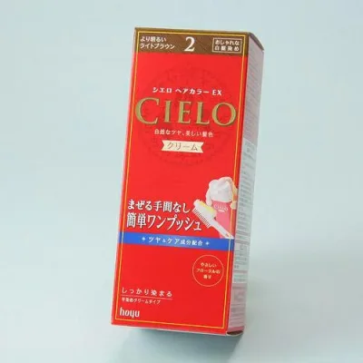 シエロ ヘアカラーEX クリーム2 より明るいライトブラウン