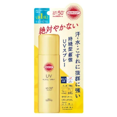 KOSE サンカット パーフェクト UV スプレー SPF50+ PA++++ 耐久性 60g 日焼け止め