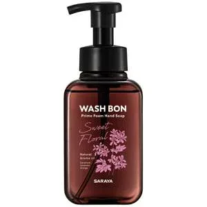 サラヤ ウォシュボンプライムフォーム スイートフローラル 本体 500 ml