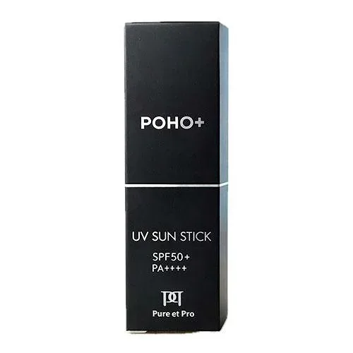 Pure et Pro POHO+ UVカット ボディ・フェイス用 スティックタイプ 肌と環境に優しいノンケミカル日焼け止め PU-PO1ST