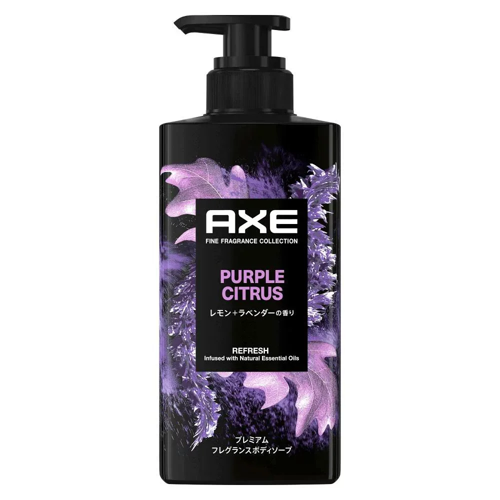 AXE(アックス) プレミアムフレグランス パープルシトラス 男性用(メンズ) ボディソープ 本体 440g
