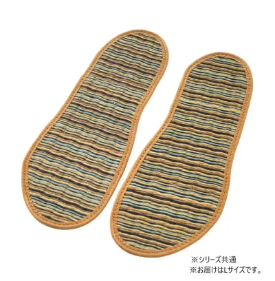 い草インソール 男性用 Lサイズ ガルーダ柄 消臭 抗菌効果 26~26.5cm