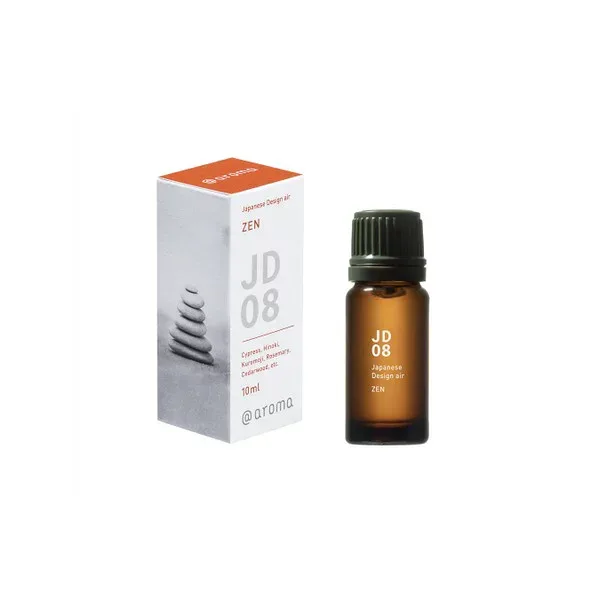 アットアロマ エッセンシャルオイル2本セット JD08 禅(ZEN) 10ml【代引不可】