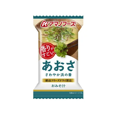 アマノ おみそ汁 あおさ1P×10個