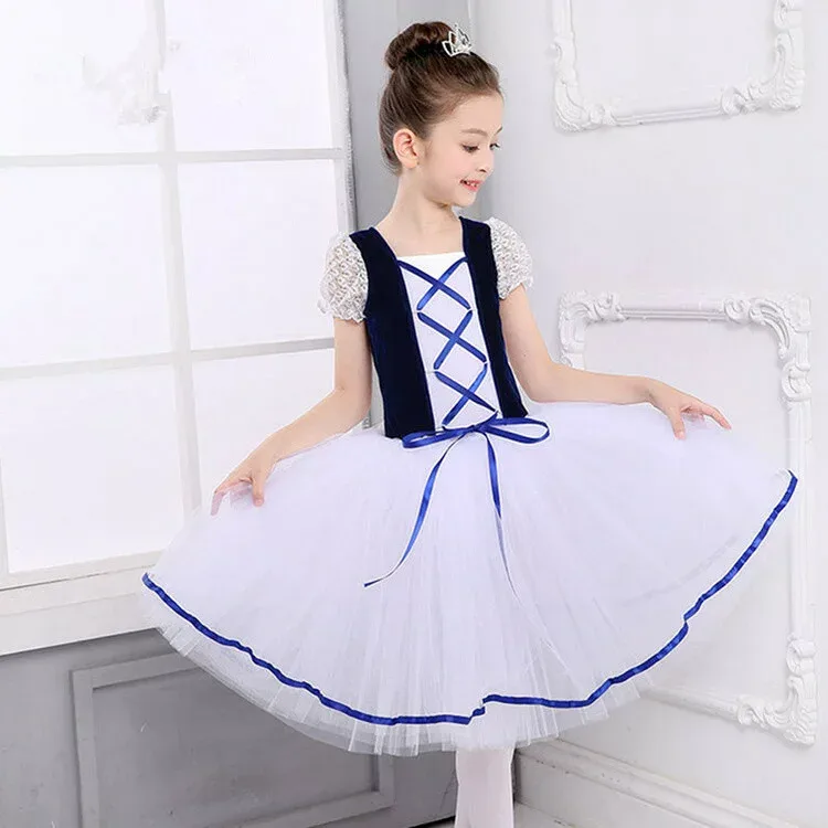 半袖 子供バレエ レオタード ワンピース チュール 演出 バレエ ballet用品 練習着 ステージ バレエ発表会 バレエ形体服 女の子 可愛い ダンス服 新体操 ダンスウェア 100-170cm ming-118 海外通販