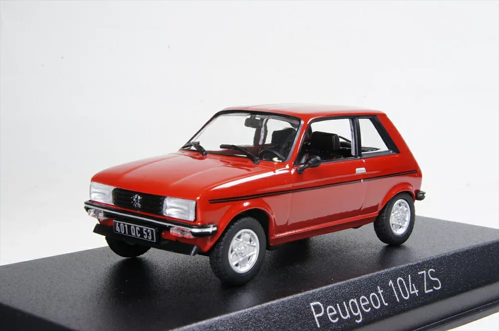 ノレブ 1/43 プジョー 104 ZS 1979 コーラルレッド 完成品ミニカー 471403