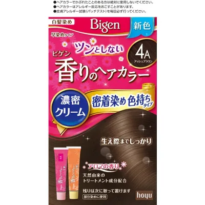 ホーユー ビゲン 香りのヘアカラー クリーム 4A1セット XP1025