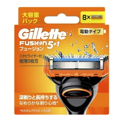ジレット フュージョンパワー替刃 (8個入) P&G XP1025