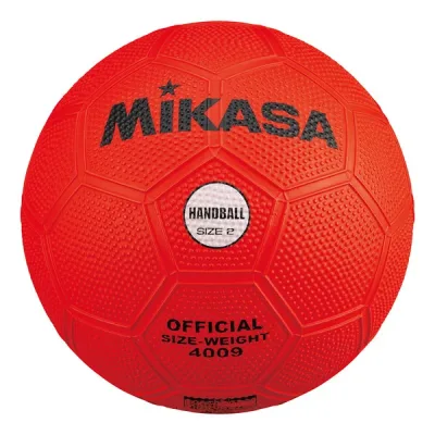 4009-O ハンドボール 屋外用 練習球 2号球 スポーツテスト用 (女子用:一般・大学・高校・中学用) ゴム MIKASA