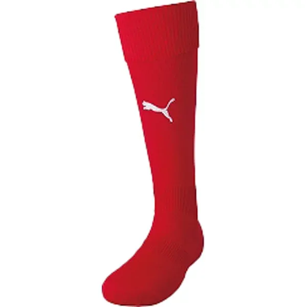 プーマ サッカーソックス LIGA ジュニア ストッキング レッド 1.8cm 729880 01 PUMA