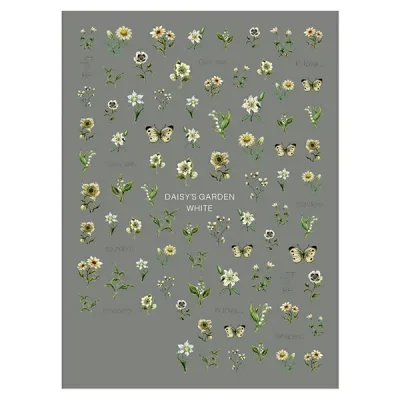 TSUMEKIRA(ツメキラ) DAISY プロデュース9 DAISY'S GARDEN WHITE NN-DAI-112 イングカワモト XP1025