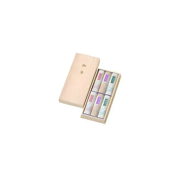 花の旅(アソート) 短寸6箱 桐箱入り 奥野晴明堂 XP1025