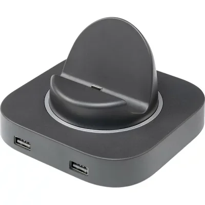CY-S2UHST4-BK Switch2用USBハブスタンド 4ポート サイバーガジェット ブラック XP1025