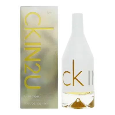Calvin Klein カルバンクライン 香水 レディース シーケー イントゥユー ハー オードトワレ 100ml CA-IN2UFORHERETSP-100 フレグランス 誕生日 新生活 クリスマス ギフト プレゼント XP1025