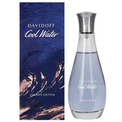 ダビドフ DAVIDOFF 香水 レディース クールウォーター オーシャニック エディション フォーハー 2025 オードトワレ 100mL DA-CWOCEANICLETSP-100 フレグランス 誕生日 新生活 クリスマス ギフト プレゼント XP1025