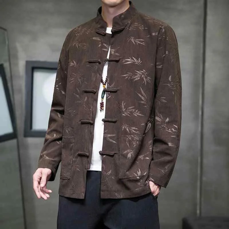 ジャケット メンズ アウター チャイナ服 中山装 中華風 カジュアル 立ち襟 長袖 大きいサイズ ゆったり スプリングジャケット ライトアウター 春秋 通勤 通学 日常使い ポリエステル ブラック コーヒー ブラウン イエロー 紳士 男性用 おしゃれ シ
