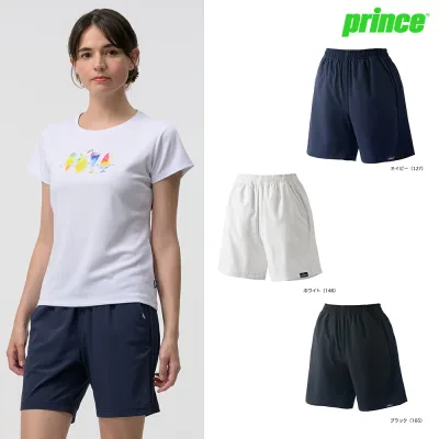 プリンス prince テニスウエア レディース WA6335 ハイブリッドハーフパンツ
