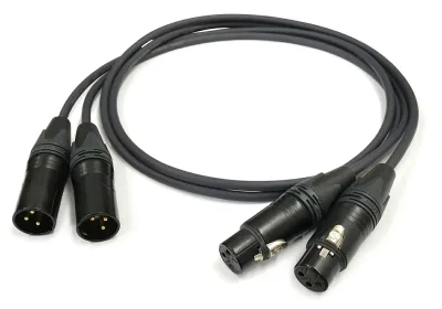 NEUMANN ノイマン ケーブル【長さ】3.0m【本数】2本【前側プラグ】XLRメス金【後側プラグ】XLRオス金