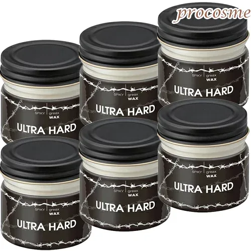 【6個セット】イリヤ スパイキー グリークス ワックス ウルトラハード 60g×6個