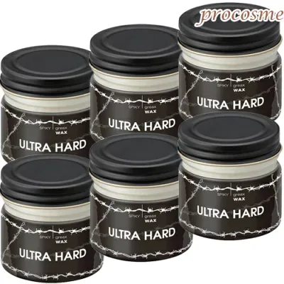 【6個セット】イリヤ スパイキー グリークス ワックス ウルトラハード 60g×6個