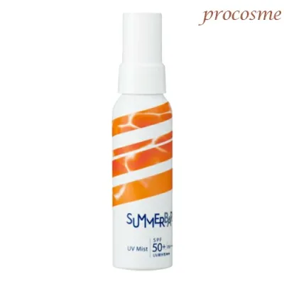 デミ サマーバー UVミスト 80ml|ベルガモットティーの香り SPF50+ PA++++ 耐水性★★|ツヤ髪UV 撥水密着 うるおい補給