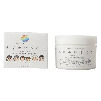 ナチュールアクアクリーム 水の彩 みずのいろどり 保湿クリーム 200g カップ 1000113200 赤ちゃんからお年寄りまで使用できる保湿クリーム【送料無料】