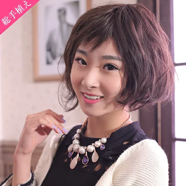 【ウィッグ wig 手植え 医療ウィッグ かつら 現品限り耐熱総手植えフルウィッグゆるふわボブ 35cm sh-7508 丁寧な作りのハンドメイド「総手植え」医療ウィッグ兼用タイプ・・軽くて最適、自然で軽い!重さ通常ウィッグの三分の一約80g ハンドメイドウィッグ!