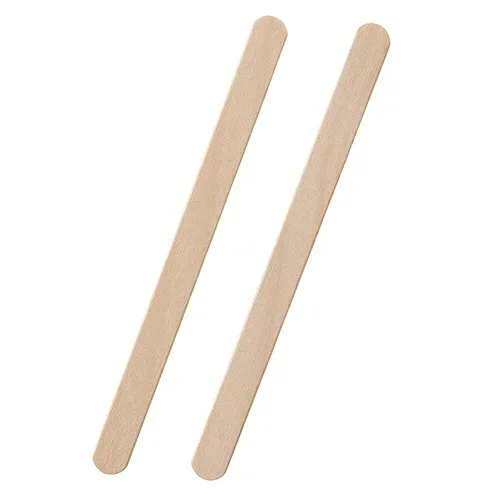 【ポイント10倍】ウッドスパチュラ 11cm 100本入り アイブロウ WAX 木べら ヘラ 木製ヘラ 塗りへら ぬりへら ジェル 使い捨て