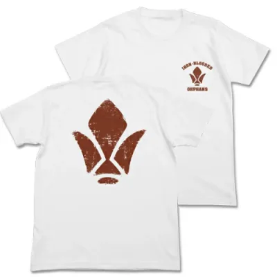 【送料無料対象商品】コスパ 機動戦士ガンダム 鉄血のオルフェンズ 鉄華団Tシャツ WHITE【ネコポス/ゆうパケット対応】【11月再販予定 予約商品】
