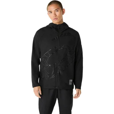 ASICS Multi SP Wear เสื้อแจ็คเก็ตมีฮู้ด Cool Actimotion Cross 2031E979-001 2025SS