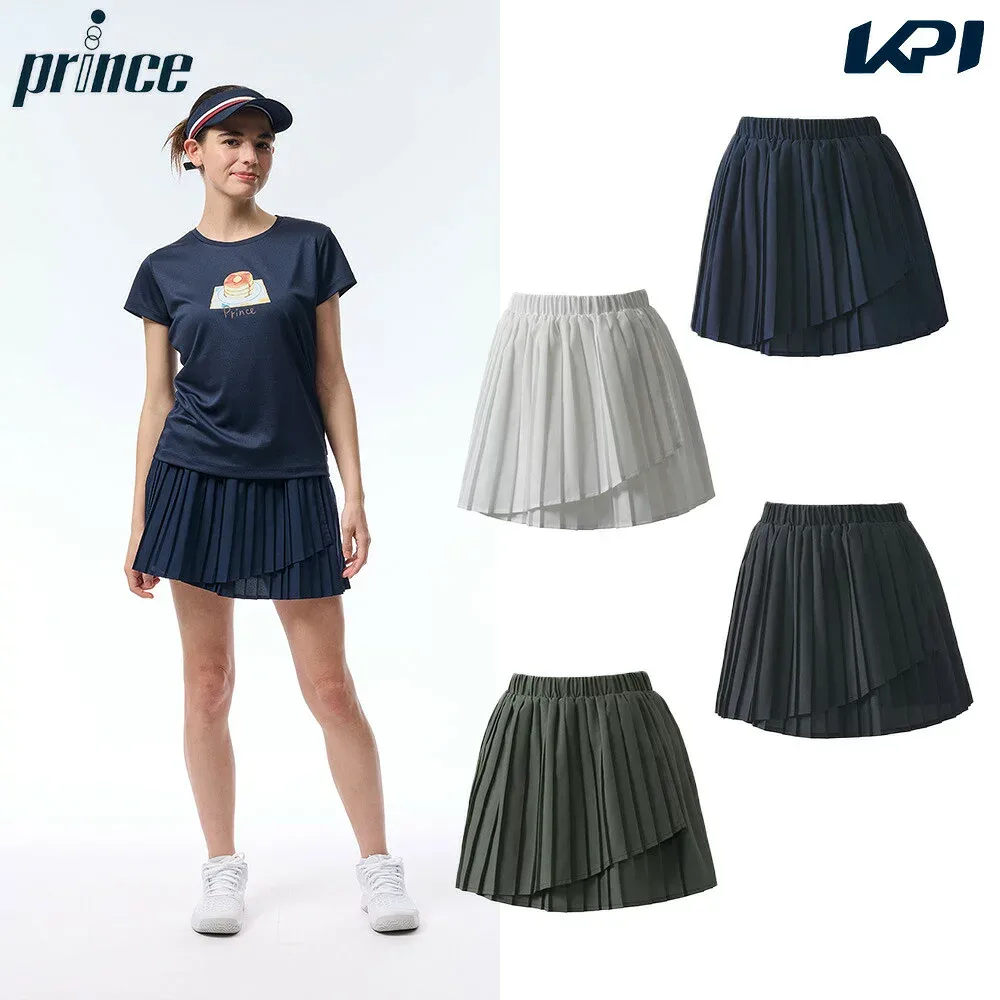 Prince Tennis Wear Women's Wrap Pleated Skirt WF5339 2025FW