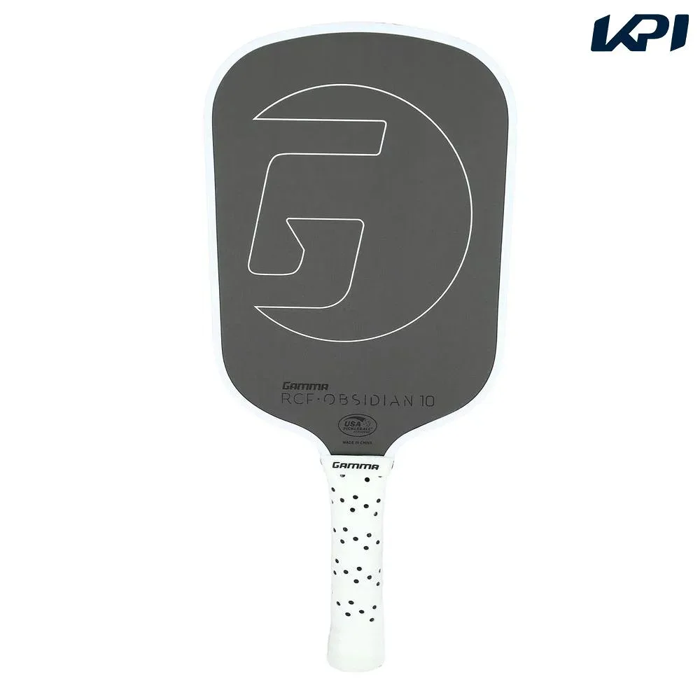 ガンマ GAMMA ピックルボールパドル PICKLEBALL PADDLE RCF OBSIDIAN 10 1E805702