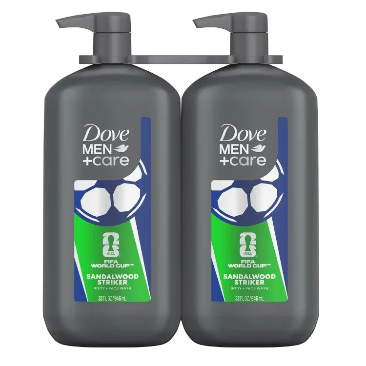 ダヴ メン+ケア ボディ&フェイスウォッシュ 946mL 2本セット Dove Men +Care Body & Face Wash, 32 fl oz, 2-pack 【お取り寄せ商品】