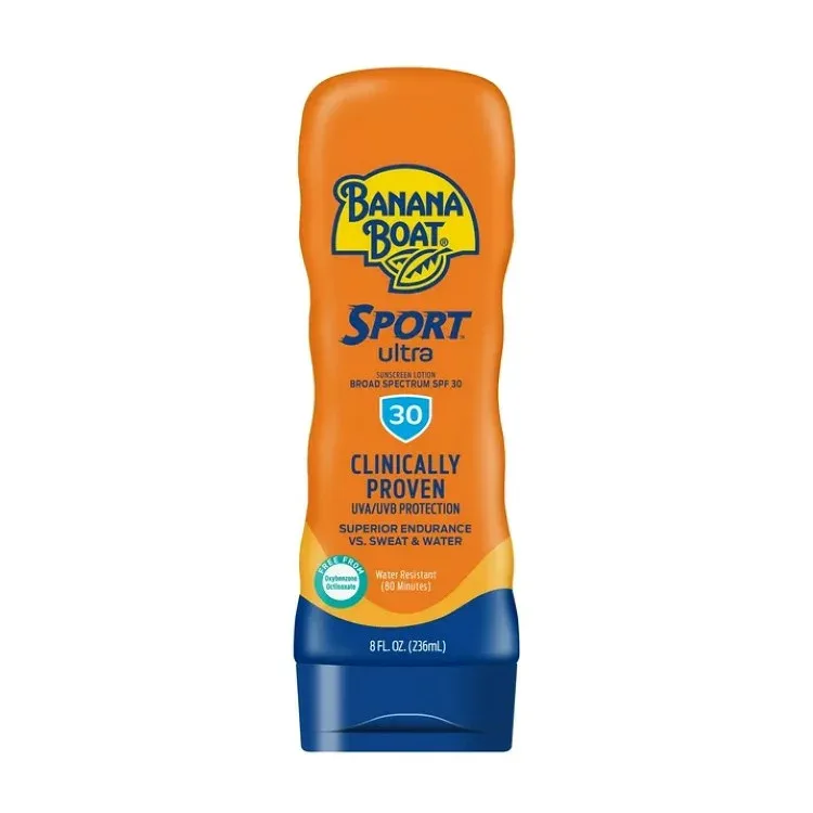 バナナボート スポーツウルトラ 日焼け止めローション SPF30 237ml Banana Boat Sport Ultra SPF 30 Sunscreen Lotion, Sport Sunscreen, 8 fl oz 【お取り寄せ商品】
