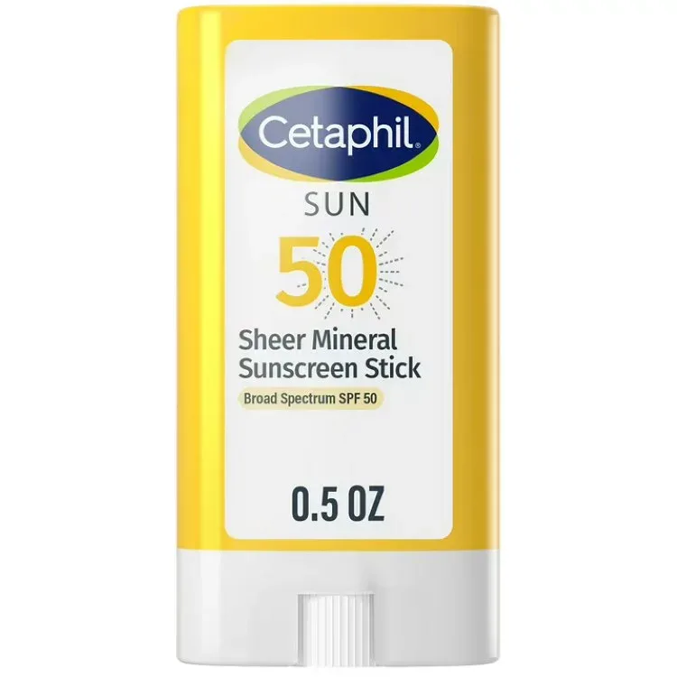 セタフィル シアー ミネラル 日焼け止めスティック SPF50 14g Cetaphil Sheer Mineral Sunscreen Stick, SPF 50, 0.5 oz 【お取り寄せ商品】