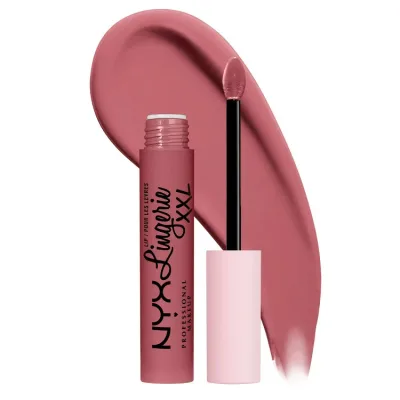 NYX プロフェッショナル メイクアップ リップランジェリー XXL スムースマット リキッドリップスティック フロントイット NYX Professional Makeup Lip Lingerie XXL Smooth Matte Liquid Lipstick, Flaunt It 【お取り寄せ商品】