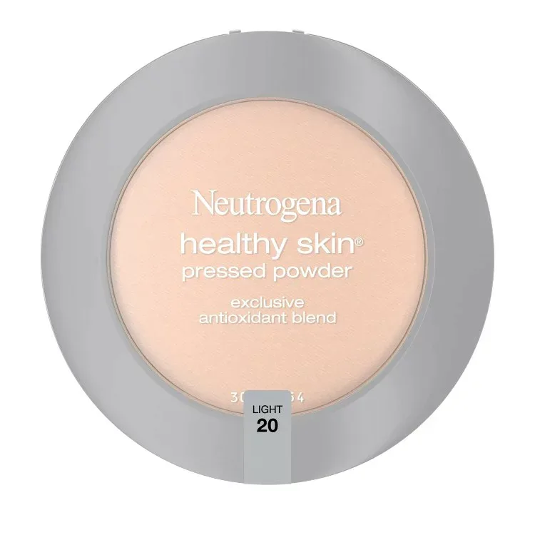 ニュートロジーナ ヘルシースキン プレストパウダー ライト 20 9.6g Neutrogena Healthy Skin Pressed Powder, Light 20,.34 oz 【お取り寄せ商品】【合わせて買いたい】