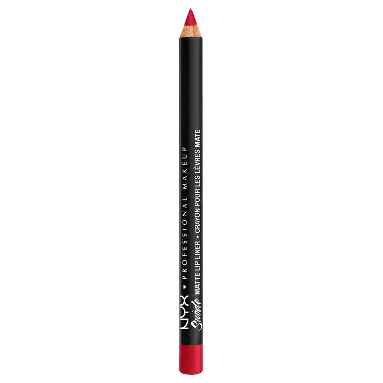 NYXプロフェッショナルメイクアップ スエード マット リップライナー ペンシル スパイシー NYX Professional Makeup Suede Matte Lip Liner Pencil, Spicy 【お取り寄せ商品】